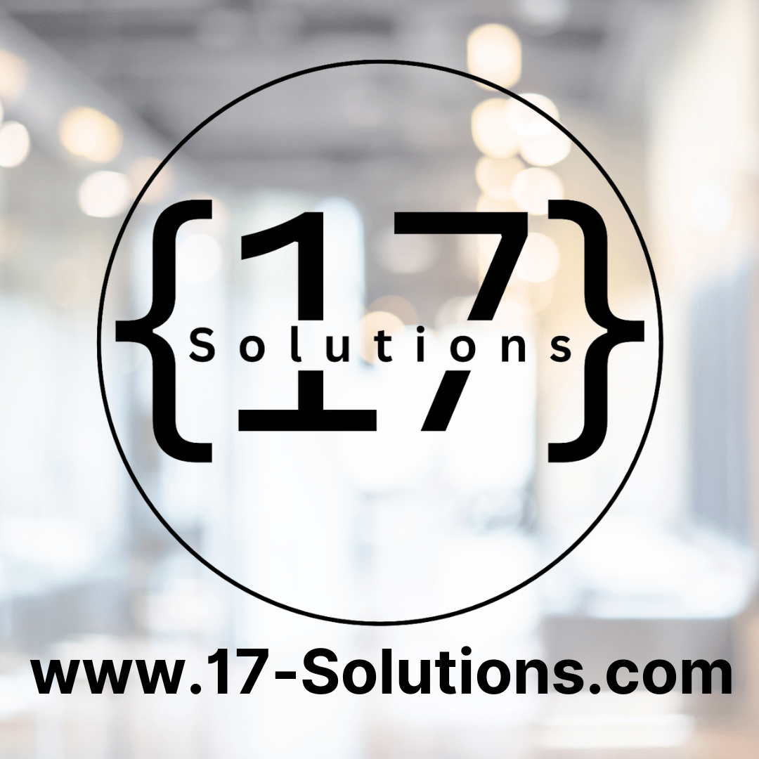 17 Solutions Logo office background